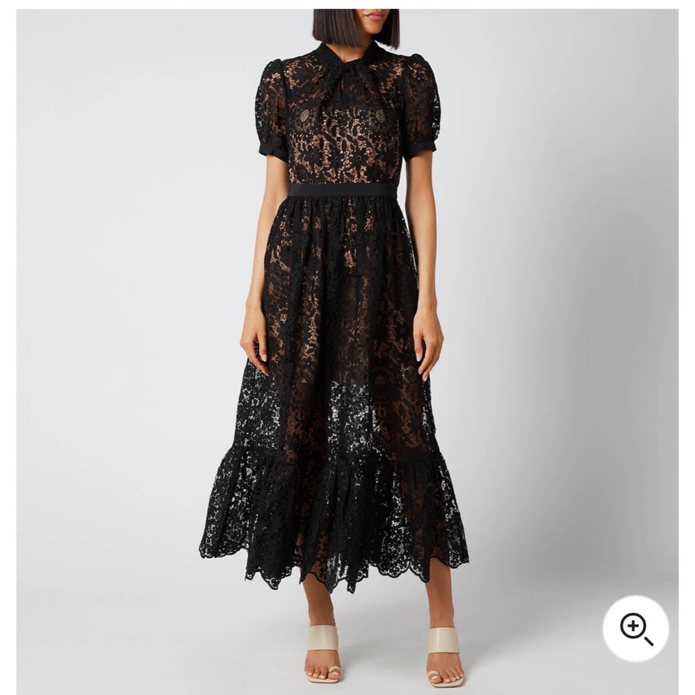Self-Portrait Lace Midi Dress NWT
